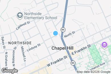 Map image of the property - 107 Carr St