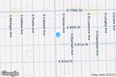 Map image of the property - 8041 S Martin Luther King Dr