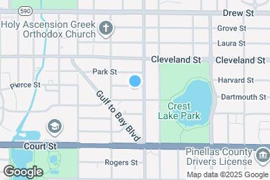 Map image of the property - 1483 pierce St