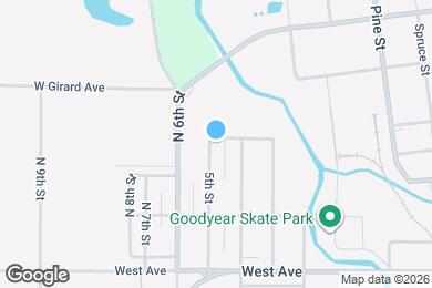 Map image of the property - 722 Ladue St