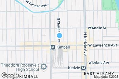 Map image of the property - 4817 N Christiana Ave