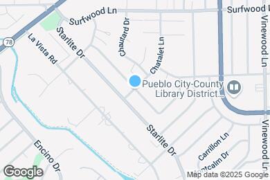 Map image of the property - 2302 Cartier Dr