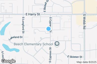 Map image of the property - 1717 S Cypress St