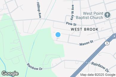 Map image of the property - 1414 Mason St