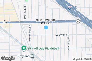 Map image of the property - 3931 N Kostner Ave