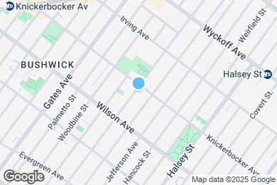 Map image of the property - 1390 Putnam Ave