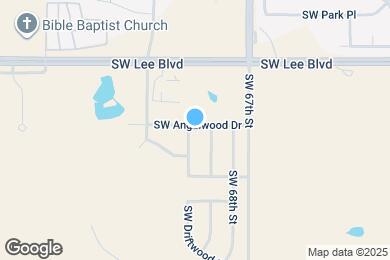 Map image of the property - 1502 SW 70th St