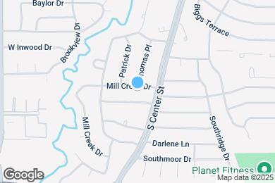 Map image of the property - 108 Mill Creek Dr