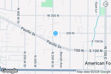 Map image of the property - 180 N 200 W St