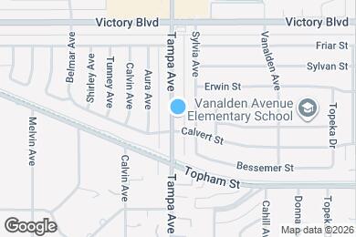 Map image of the property - 6164 Tampa Ave