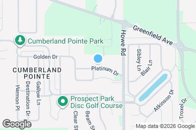 Map image of the property - 10440 Platinum Dr