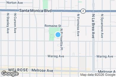 Map image of the property - 7315 Willoughby Ave
