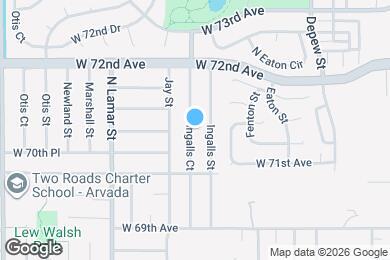 Map image of the property - 7064 Ingalls Ct