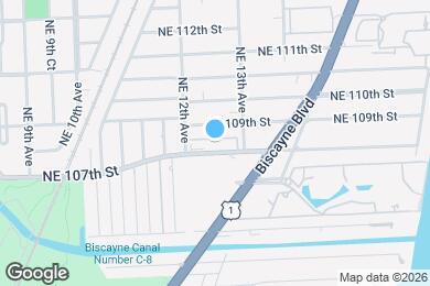 Map image of the property - 1251 NE 108th St