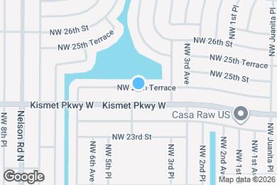 Map image of the property - 410 NW 24th Terrace