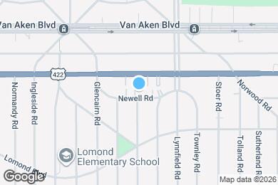 Map image of the property - 18501 Newell Rd