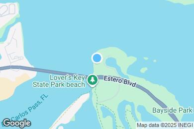 Map image of the property - 8701 Estero