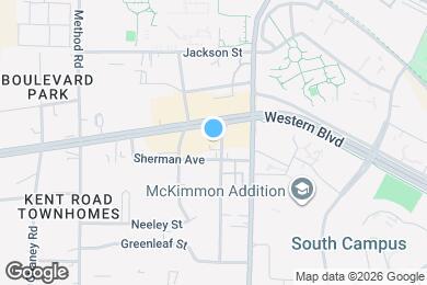 Map image of the property - Room in House on Carlton Ave
