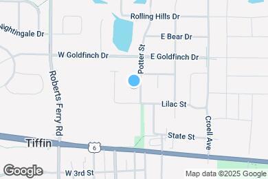 Map image of the property - 523 Potter St