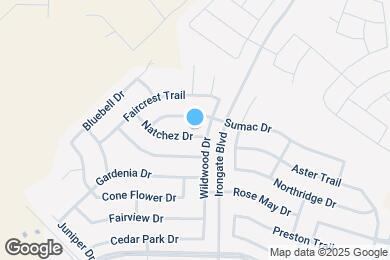 Map image of the property - 2005 Natchez Dr