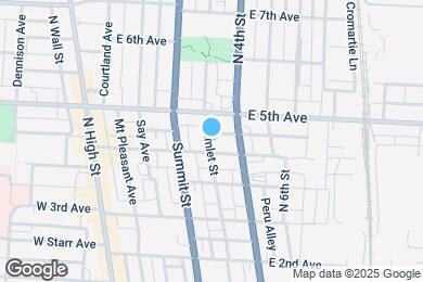 Map image of the property - 1140-1142 Hamlet St