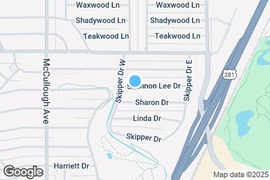 Map image of the property - 418 Shannon Lee St