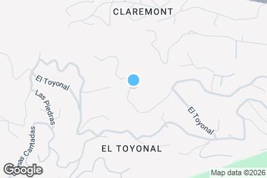 Map image of the property - 40 La Encinal