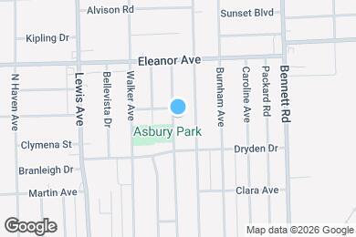 Map image of the property - 4340 Asbury Dr