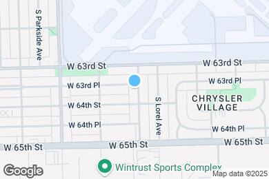 Map image of the property - 6336 S Long Ave