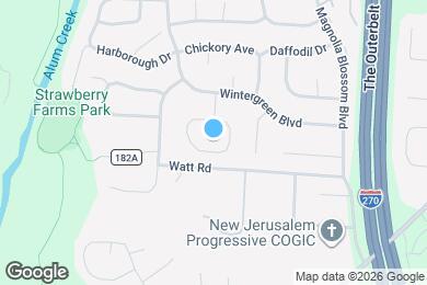 Map image of the property - 3719 Kellen Dr