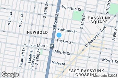 Map image of the property - 1327 Tasker St