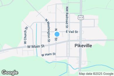 Map image of the property - 104 N Mill St