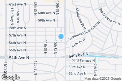 Map image of the property - 917 56th Ave N