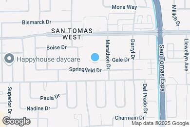 Map image of the property - 962 Gale Dr
