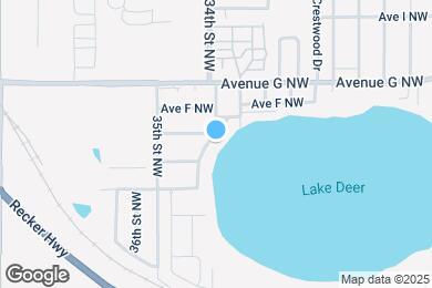 Map image of the property - 532-534 W Lake Deer Dr