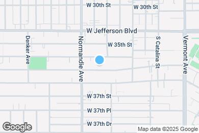 Map image of the property - 1343 W 36th St