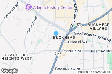 Map image of the property - 3040 Peachtree Rd