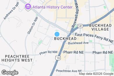 Map image of the property - 3040 Peachtree Rd NW