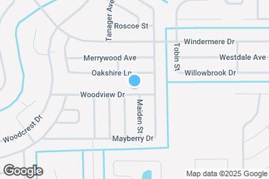 Map image of the property - 548 Woodview Dr