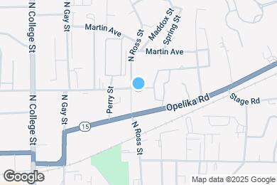 Map image of the property - 408 E Drake Ave