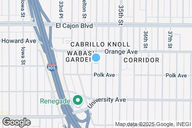 Map image of the property - 4141 34th St