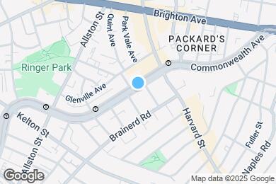 Map image of the property - 1266 Commonwealth Ave