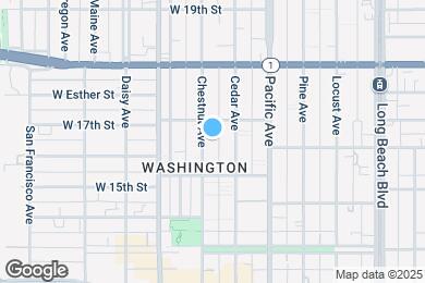 Map image of the property - 1606 Chestnut Ave