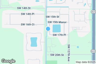 Map image of the property - 1711 SW 129th Way