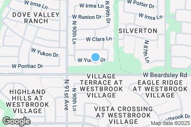 Map image of the property - 9017 W Yukon Dr