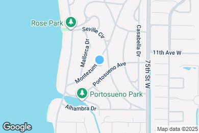 Map image of the property - 1111 Montezuma Dr