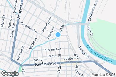 Map image of the property - 195 D St