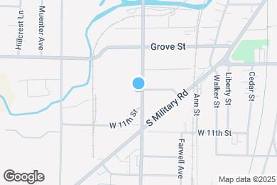 Map image of the property - 384 S Hickory St