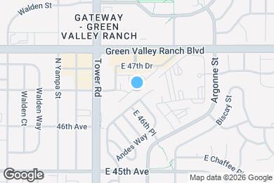 Map image of the property - 4726 N Tower Dr
