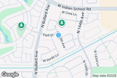 Map image of the property - 3134 N 145th Ave